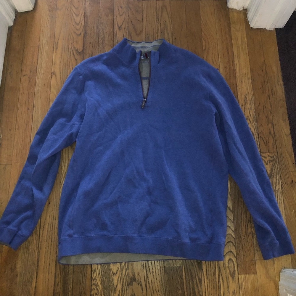 Mens Tommy Bahama sweater 1/4 zip